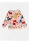 Girls' Cotton Fabric Kitten Mouth Color Cat Pattern Long Sleeve Seasonal Pajamas - 5