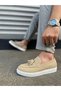 Jy153 Bloom Laceless Tasseled Suede Men's Casual Sports Classic Shoes Sbt - Cream - 3