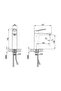 Milano Plus Sparkle Collection | Complete Bath Mixer Set | Brass Body | 7 Year Warranty - 2