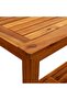 Garden Console Table 110x40x75 cm Solid Acacia Wood - 6