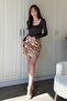 Sequin Mini Skirt
