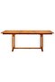 Garden Dining Table (150-200)x100x75 cm Solid Acacia Wood - 5