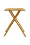Folding Garden Table 55x55x75 cm Bamboo - 4