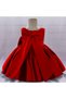 Baby Girl Square Collar Dress Birthday Dress Girls Children Evening Dress Elegant Princess Dress - 2