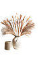 Pampas Grass 126 PCS, 5 Style 17" Natural Dried Flowers, Boho Decor,Floral Decoration - 2