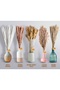 Pampas Grass 126 PCS, 5 Style 17" Natural Dried Flowers, Boho Decor,Floral Decoration - 7
