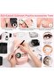 Lash Kit for Eyelash Extension Beginners Kit practice with Eyelash Glue,primer,foam wash tweezer - 6
