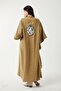 Women's Back Embroidery Applique Embroidered Kimono - 3