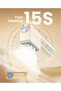 Jack ＆ Rose Travel Steamer For Clothes,Dual Voltage 110-220V Portable Steamer,High-pressure Steam, - 4
