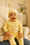 Organic Hospital Release Baby Set 0-3 Months Yellow Color - 2