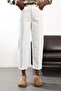 White High Waist Baggy Jean Rm3004 - 6