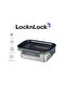 Stainless Steel Rectangular Container 400ml – Four-Side Locking Lid, Oven & Freezer Safe