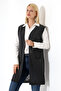 Women's Anthracite Gray Seasonal Knitwear Vest - 7