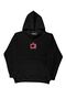 Lenithra All Eyez on Me Back Printed Unisex Oversize Black Hoodie - 6