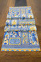 40X140Cm Woven Stain Resistant Printed Thai Feather Fabric Table Cloth Decorative Runner Washable - 3