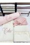Embroidered Baby Bedding Set and (for Crib) Candy Pillow