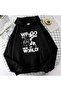 One Piece We Go Printed Black Color Hooded Sweatshirt - 2