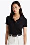 Slim Fit Gold Tone Button Polo T-Shirt