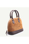 Genuine Leather Tan Bag – Skl00102-Taba Suede Leather - 2