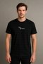 V for Vendetta Film Printed Striped Crew Neck Unisex Black T-Shirt T-Shirt