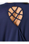 Back Tear Drop Multi Criss Cross Top - 4
