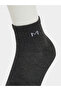 Set of 3 - Ribbed Cuff Ankle Socks - 5