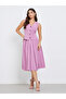 Buttoned Sleeveless Blazer Midi Dress - 2