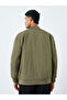 Men Olive Solid Bomber Jacket - 4