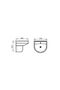 Milano Wall Hung Wash Basin | Elegant White Ceramic | Space-Saving Design | 5-Year Warranty - 2