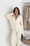 Zipper Detailed Wick Knitted Knitwear Bottom-Top Set Aw25Au0018 - 5