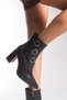 Women's Pointed Toe Boots 0012066 Black - 2