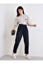 Beige Washed Oversized T-Shirt with Badge Detail - 2