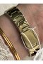 Gold Color Simple Stylish Women's Watch - 3