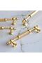 Furniture Kitchen Drawer Cabinet Cupboard Door Handles Knob Gold Metal Handle 192 Mm-19.2 cm - 5