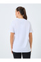 Reflective Text Basic Short Sleeves Top - 5