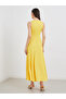 Solid Knitted Sleeveless A-Line Midi Dress - 5