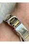 Silver and Gold Color Roman Number Women's Watch - 4