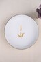 Tabak Evi Porcelain Natura Marinum Gold Gilded Deep Plate 18.50cm Single