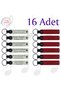 Name Writable Leather Keepsake Keychain, Purple & Navy Blue, for Those Who Are Looking for Very Special Gifts, Set of 16