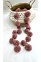Stqueen Tulle Mini Pompon Banner Baby Dusty Rose