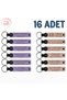 Name Writable Leather Keepsake Keychain, Purple & Navy Blue, for Those Who Are Looking for Very Special Gifts, Set of 16