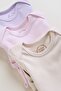 Set of 3 100% Cotton Baby and Children's Envelope Collar Bodysuits & Bodysuits - 4