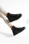 Men's Black Genuine Leather Boots - 2
