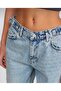 1025 Yan Apoletli̇ Baggy Denim Pants - 4