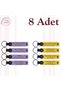 Name Written Leather Keychain, Purple & Navy, Set of 8 Gifts for Your Loved Ones for Your Special Celebrations