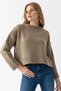 Basic Oversize Crew Neck Soft Textured Knitwear Sweater Aw25Kz0017 - 7