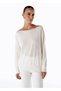 Ultrafine Organic Cashmere Ecru Knitwear - 3