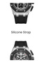 Men's Chronograph black Dial Watch - T25103-SSBB - 6