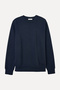 Men's Brick Red Crew Neck Sweater - 4