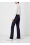 Spanish Flare Pants A1106 Navy Blue - 5